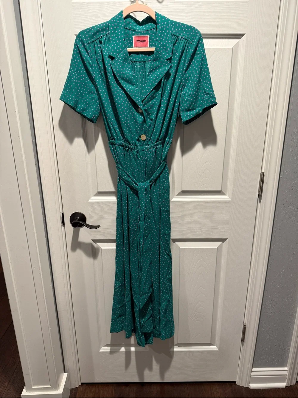 NWOT Kate Spade Poolside Dot Jumpsuit
